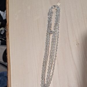 Elegant Silver Chain Necklace